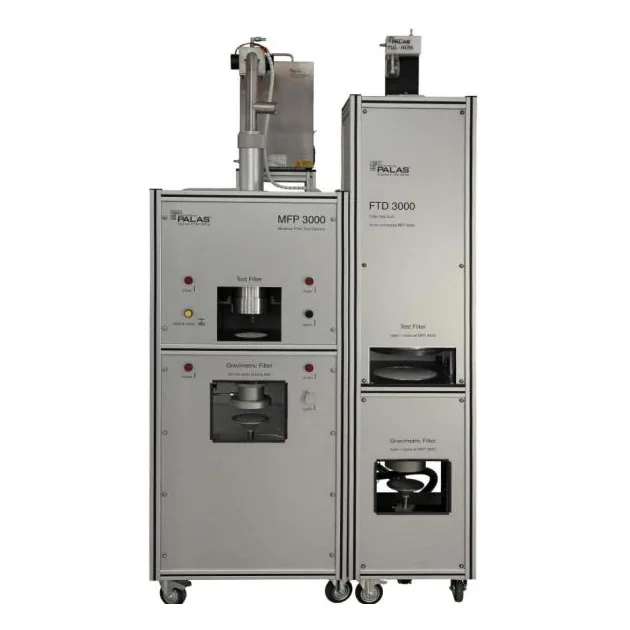 PALAS MFP3000 필터 성능 테스트 벤치